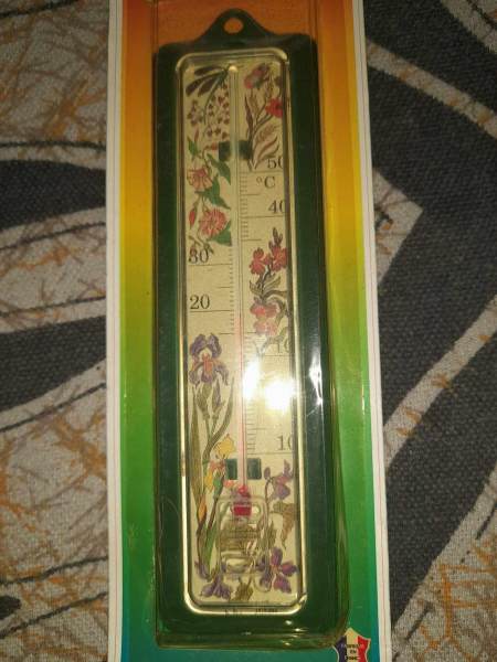Vente Thermom&egrave;tre de maison en plastique