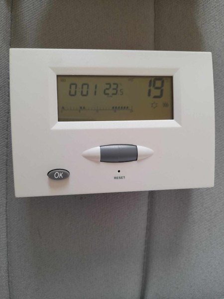 Vente Thermostat programmable à rouleau tactile sans fil