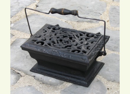 Chaufferette en fonte