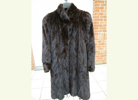 Manteau coeur vison