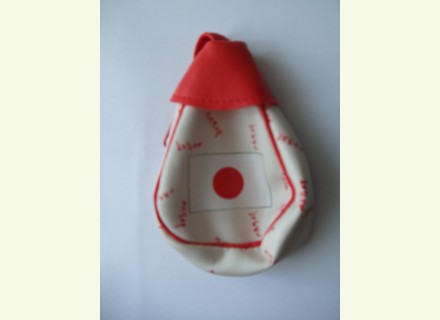 Porte-monnaie drapeau japon rouge
