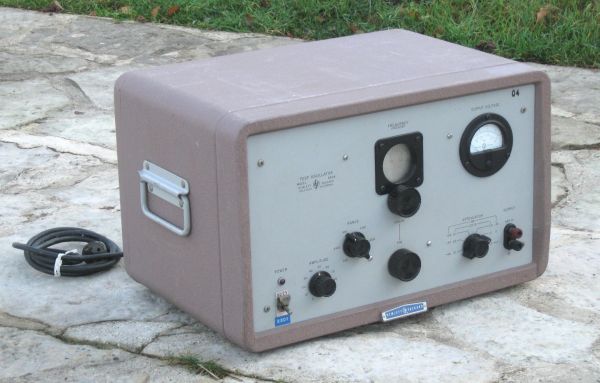 Vente Test oscillator hewlett packard 650a