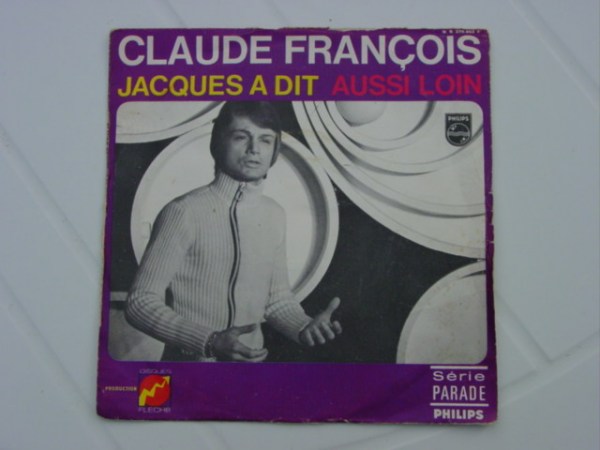 Vente Lot de 5 vinyles claude fran&ccedil;ois