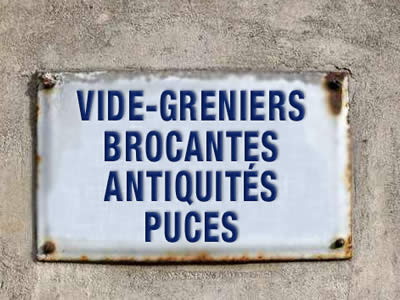 Brocante les vendredis matins b&eacute;darrides