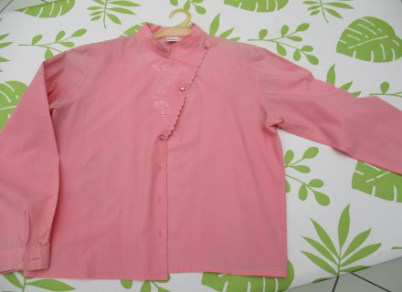 Chemisier rose t44 manche