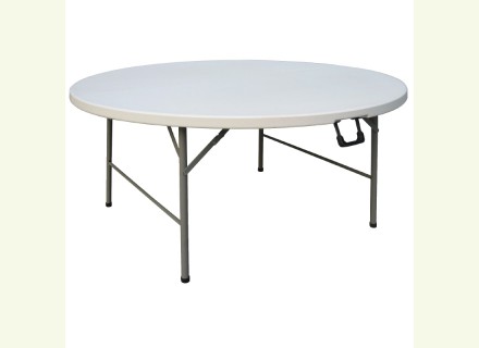 Table ronde pliable