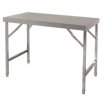 Tables en inox pliante