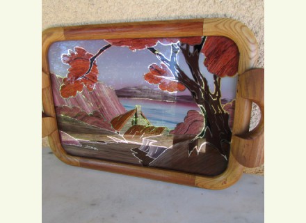 Plateau de service art d&eacute;