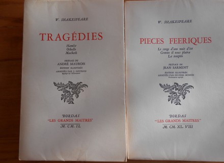 W. shakespeare (2 volume