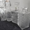 Lot 4 bouteilles verre
