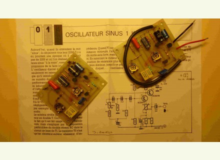 Kit oscillateur sinus 1 k
