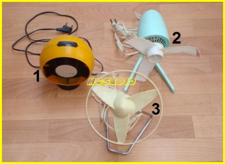 3 ventillateurs calor