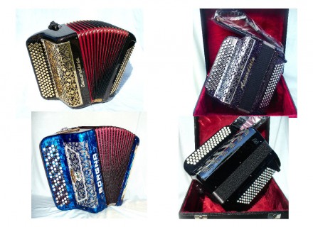 Plusieurs accordéons
