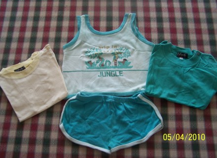 Lot garcon ete 12 mois