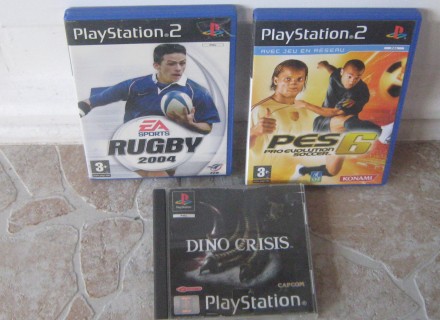 Jeux ps2 lot rugby foot