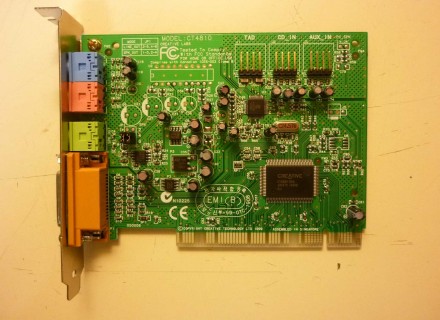 Carte son sb ct4810