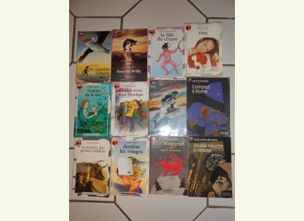 12 livres "castor poche"