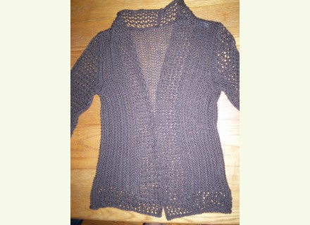 Gilet tricot taills marro