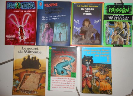 Frissons 7livres poche