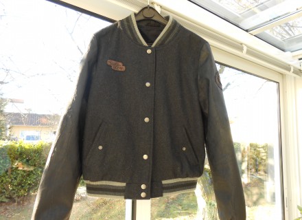 Blouson varsity/coll&egrave;ge