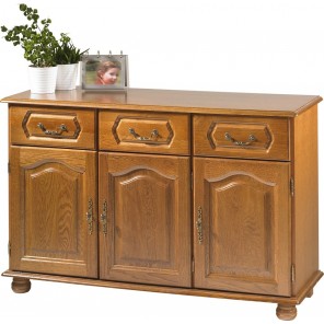 Bahut 3 porte rustique