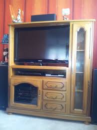 Meuble tv avec porte rust