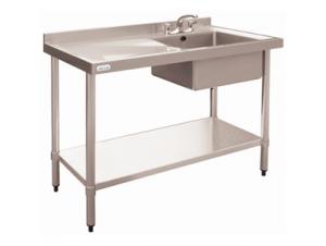 Plonge en acier inox