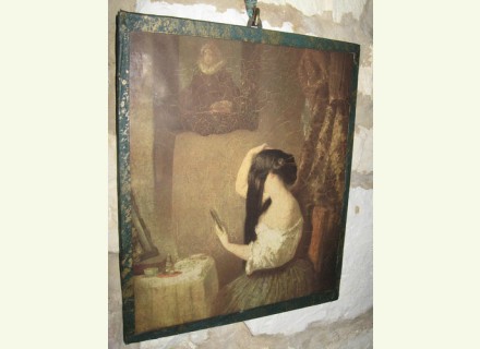 Tableau g.courbet cadre