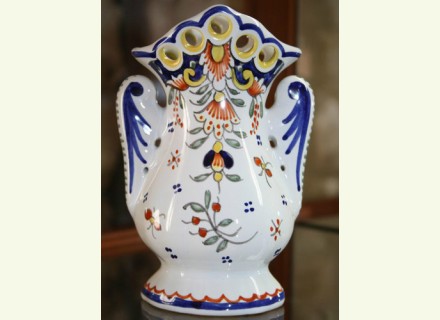 Vase porcelaine desvres