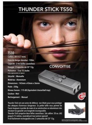 Vente Thunder stick, neuf