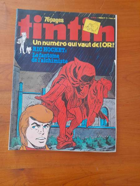 Tintin - journal  - n&deg;185  - 34 e ann&eacute;e