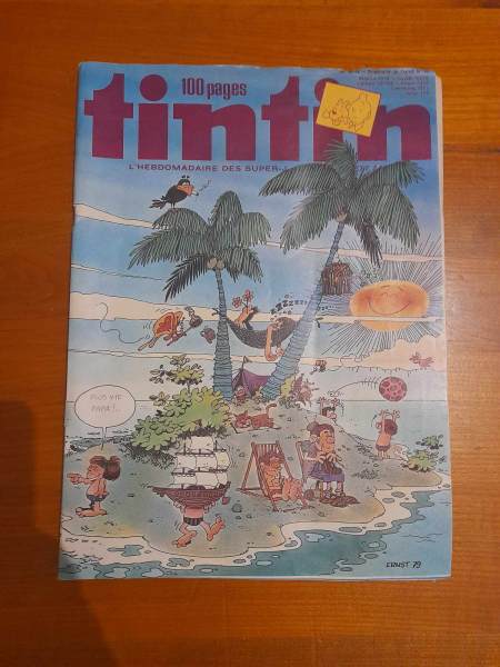 Tintin - l ' hebdomadaire des super jeunes n°198