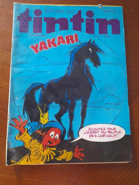 Tintin - yakari  - n&deg;254  -  35 e ann&eacute;e