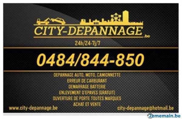 Vente Tous d&eacute;pannages voiture enl&egrave;vement d'&eacute;pave gratuit