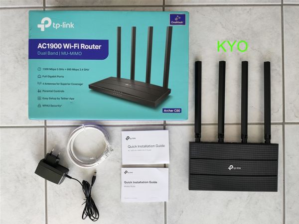Tp-link routeur wifi ac 1900mbps archer c80, wifi