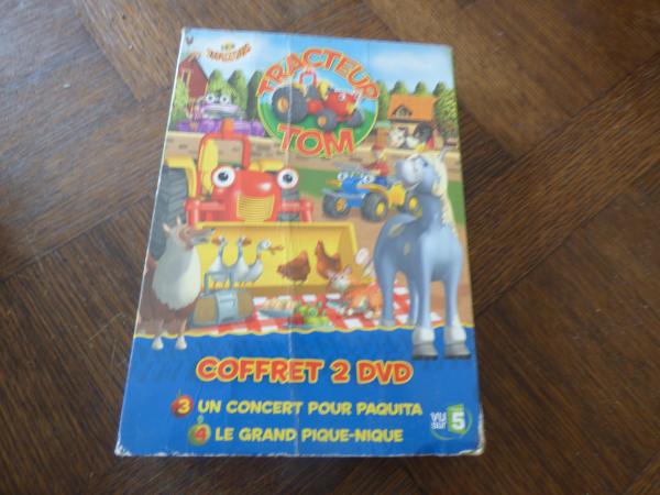 Tracteur tom - coffret -2 dvd