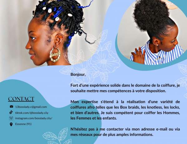 Tresse africaine - coiffure afro
