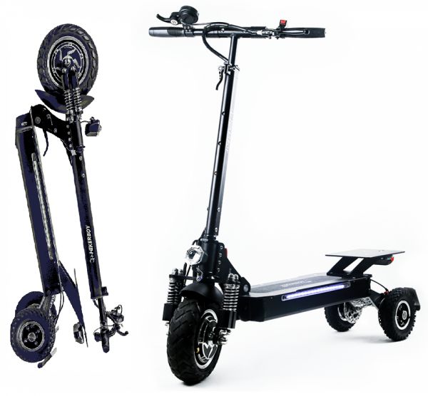 Trottinette 3 roues &eacute;lectrique avec si&egrave;ge pour per pas cher