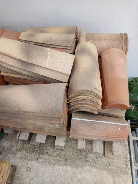 Tuiles canal vieillies