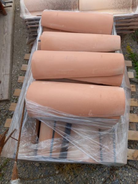 Tuiles romanes et canal neuves pas cher