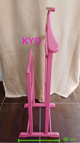 Vente Valet de chambre-nuit bois rose porte-habit cintre