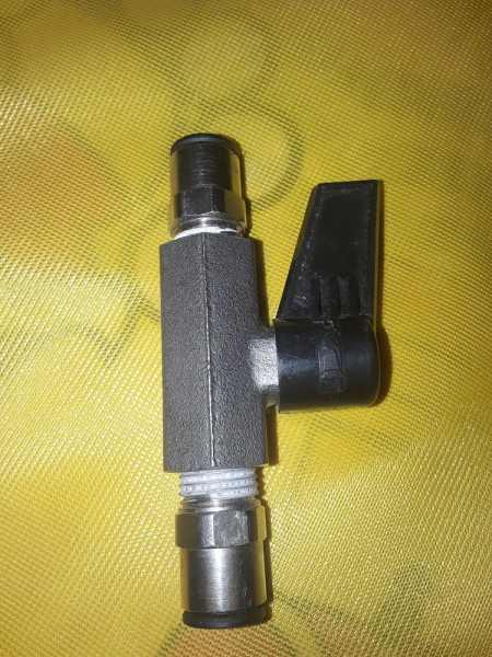 Vanne pneumatique 1/4 de tour