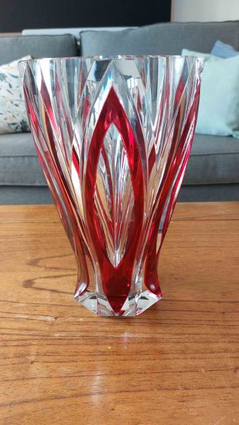 Vase cristal saint louis