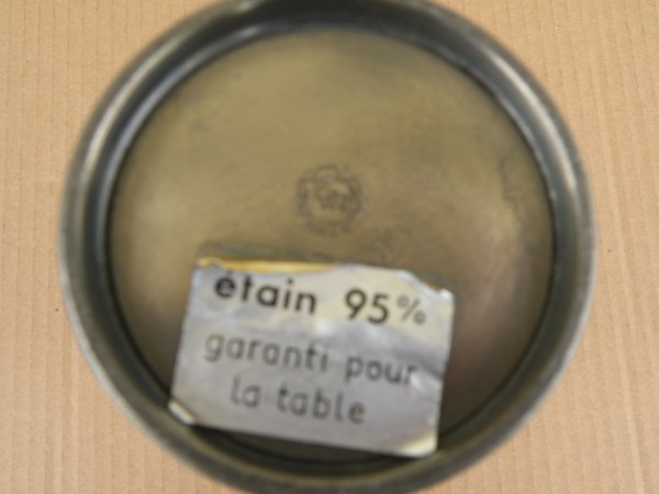 Vase soliflore en &eacute;tain avec anse ou aigui&egrave;re pas cher