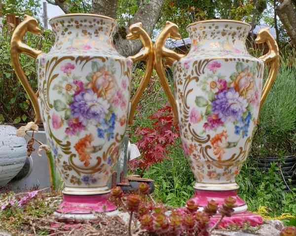 Vases anciens de collection a poser
