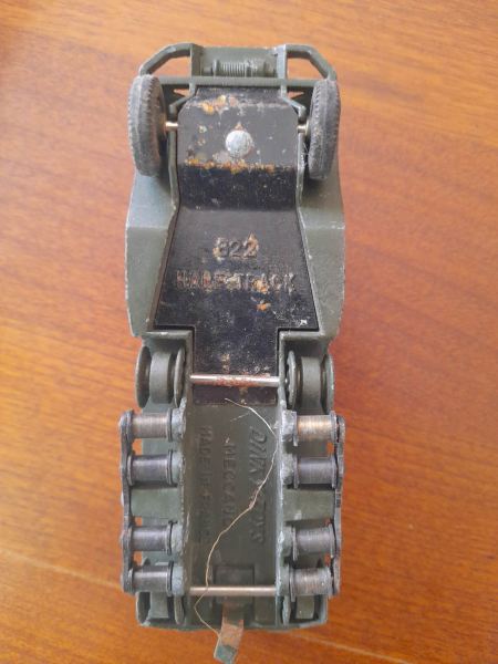 V&eacute;hicule militaire half-track - dinky toys 822 pas cher