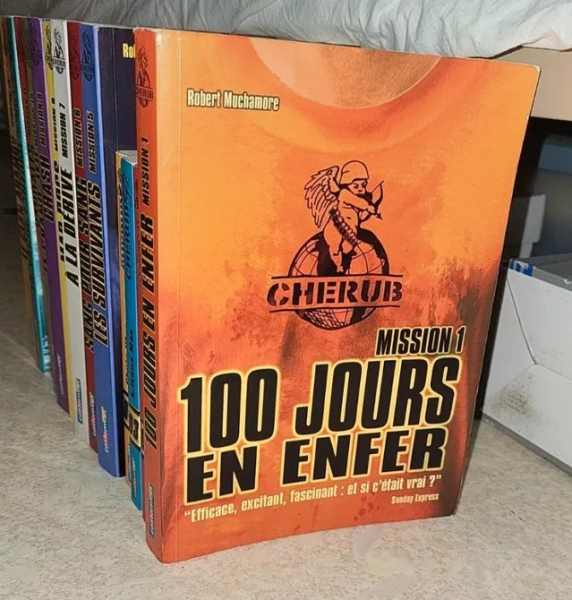 Vend la collection des ouvrages cherub.