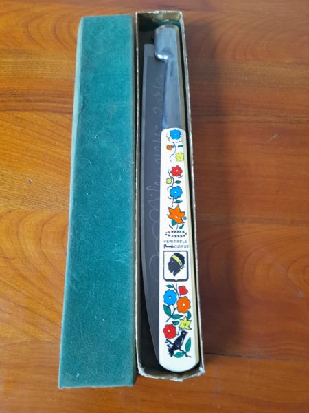 Annonce Vendetta - grand couteau  corse pliant de collect