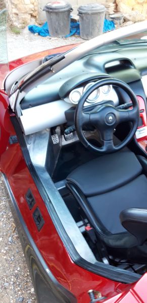 Vente spider renault pare brise mot 2l 16s 150cv pas cher