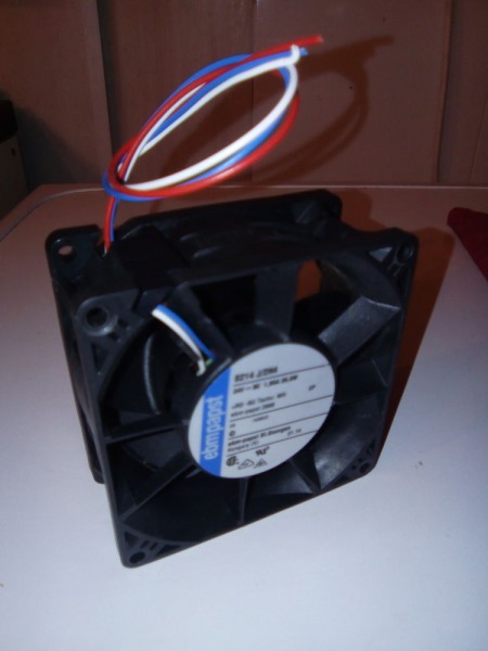 Ventilateur axial ebm-papst 24 v c.c., tres puissa